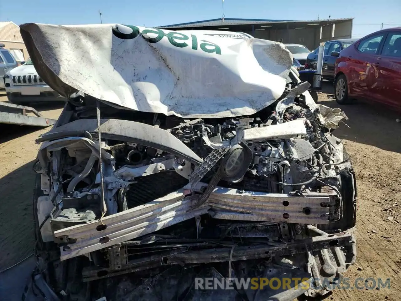 5 Photograph of a damaged car JTDEBRBE7LJ023190 TOYOTA COROLLA 2020