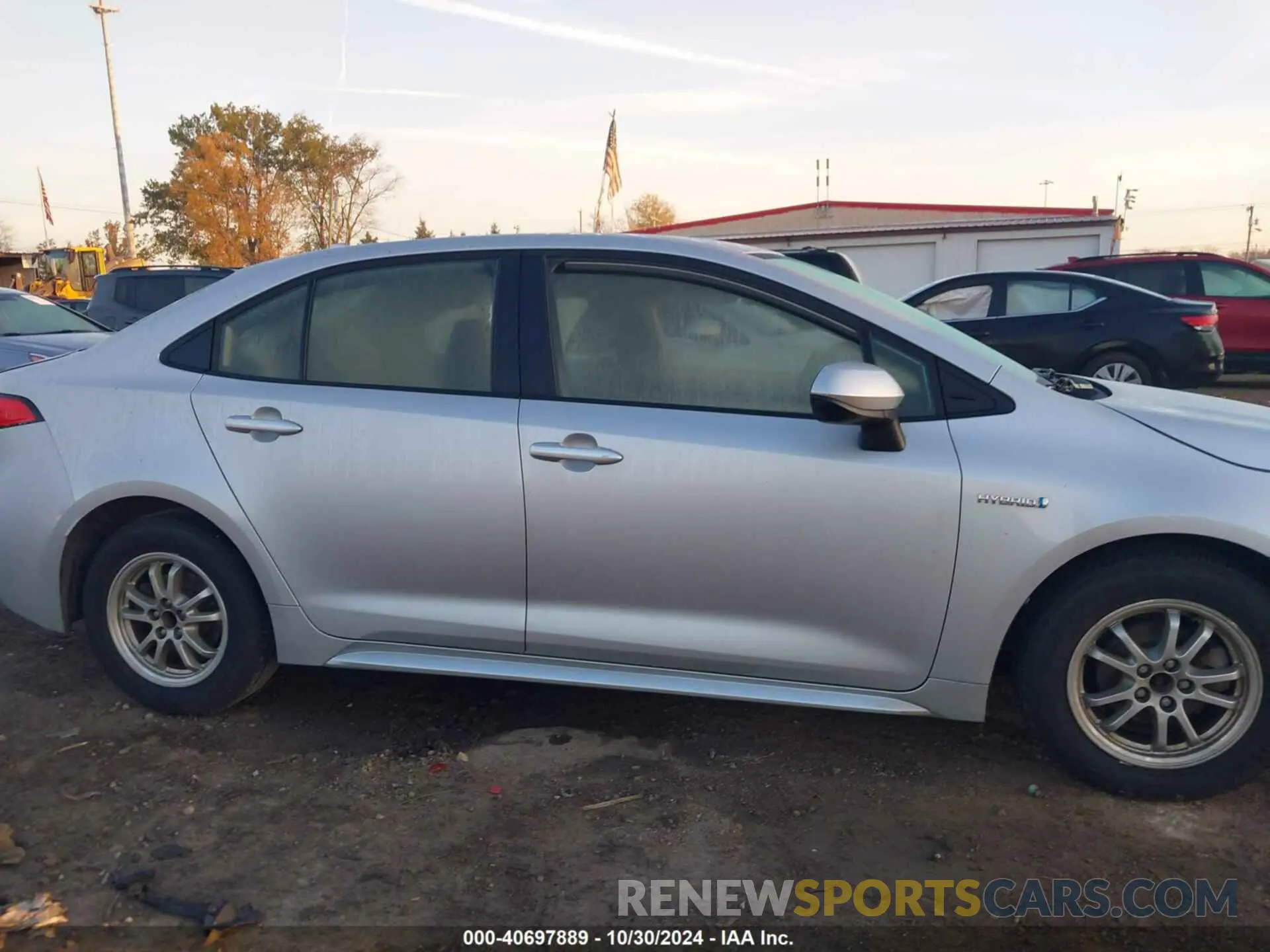 13 Photograph of a damaged car JTDEBRBE7LJ024968 TOYOTA COROLLA 2020