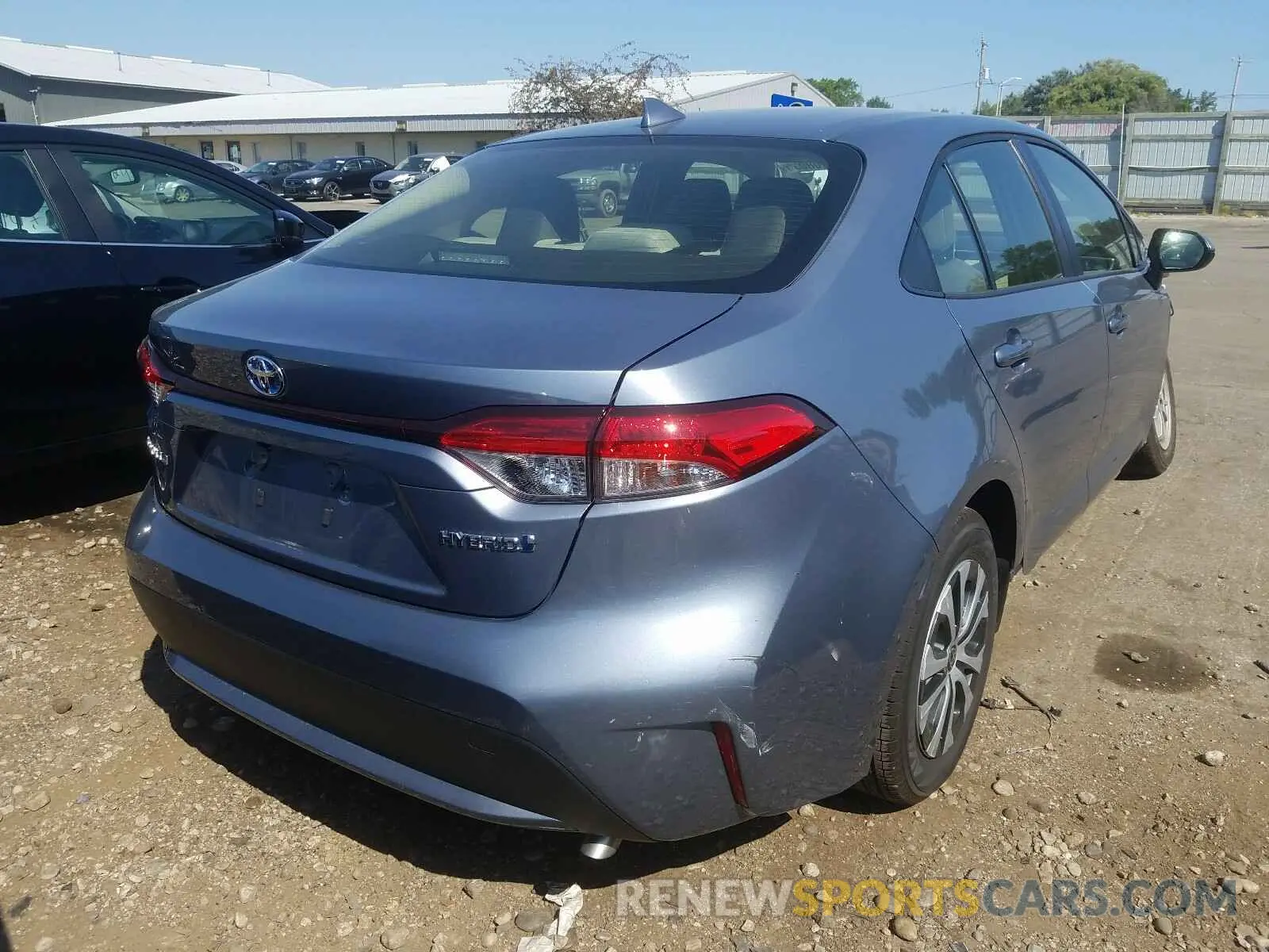 4 Photograph of a damaged car JTDEBRBE8LJ003188 TOYOTA COROLLA 2020
