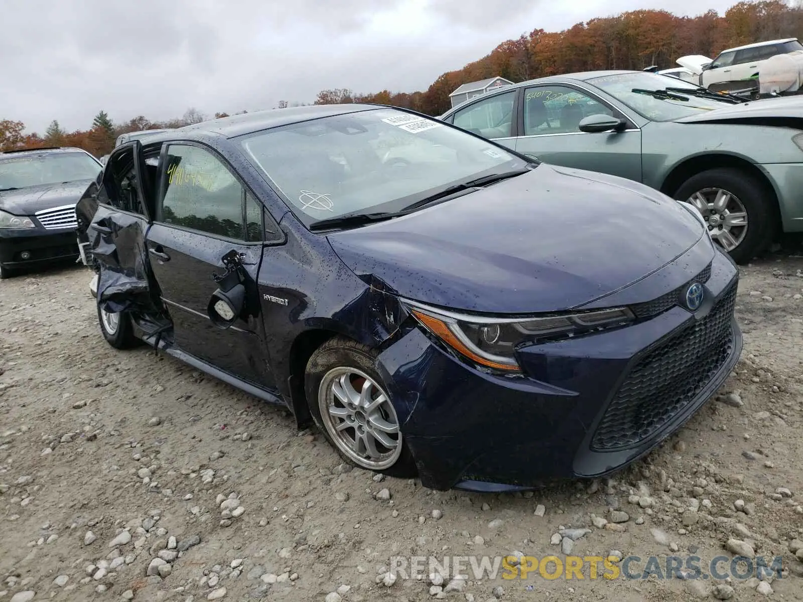 1 Фотография поврежденного автомобиля JTDEBRBE8LJ016569 TOYOTA COROLLA 2020
