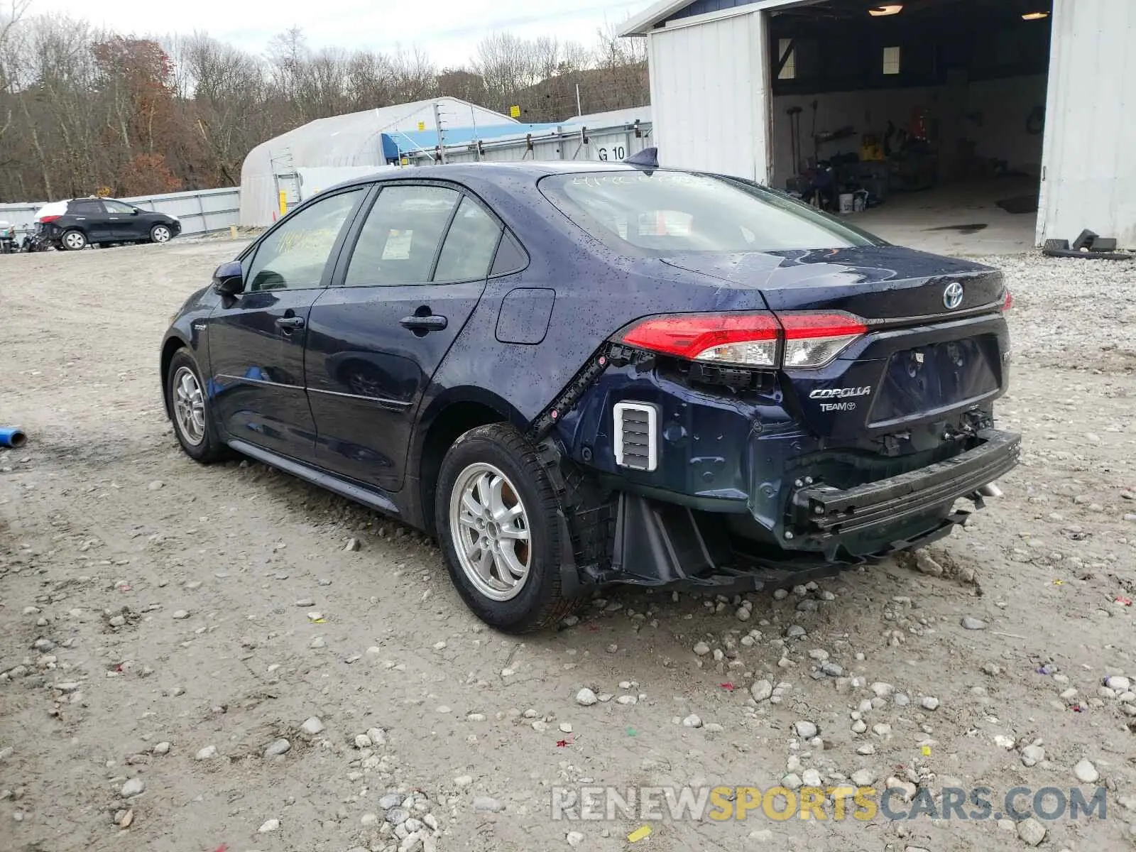 3 Фотография поврежденного автомобиля JTDEBRBE8LJ016569 TOYOTA COROLLA 2020