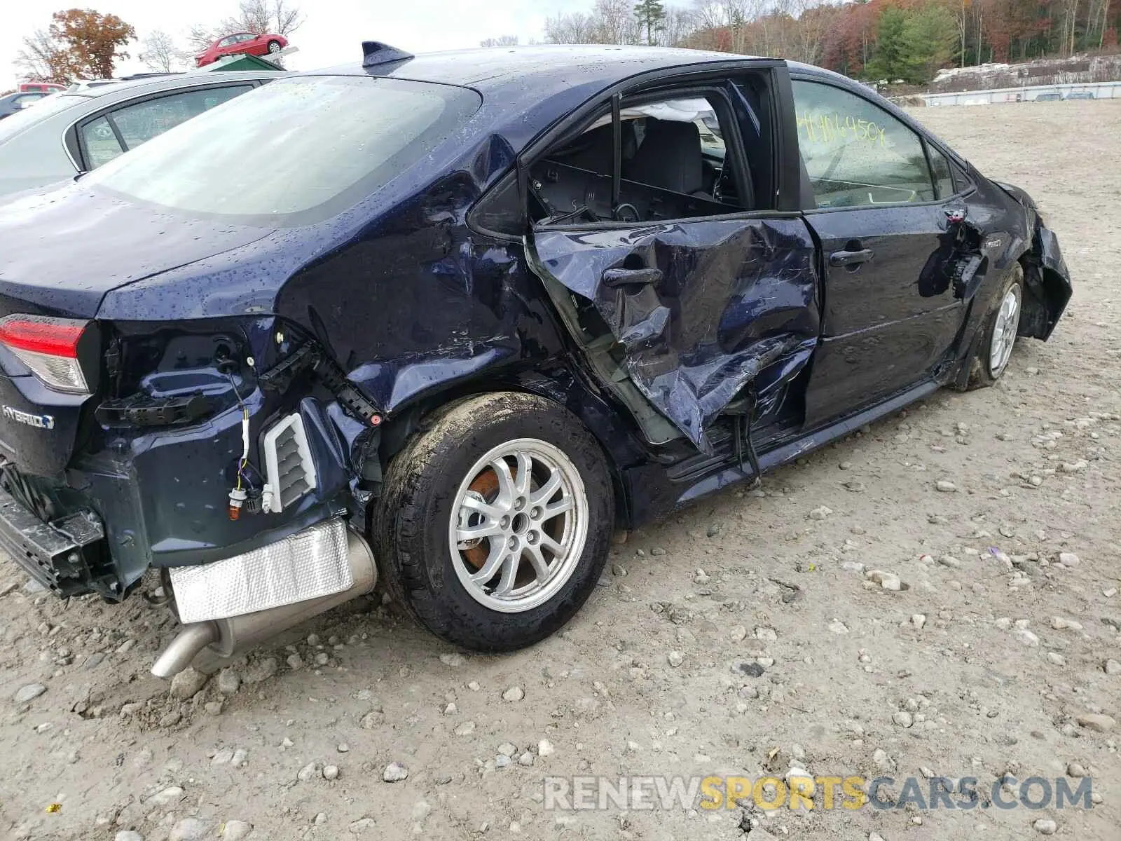9 Фотография поврежденного автомобиля JTDEBRBE8LJ016569 TOYOTA COROLLA 2020
