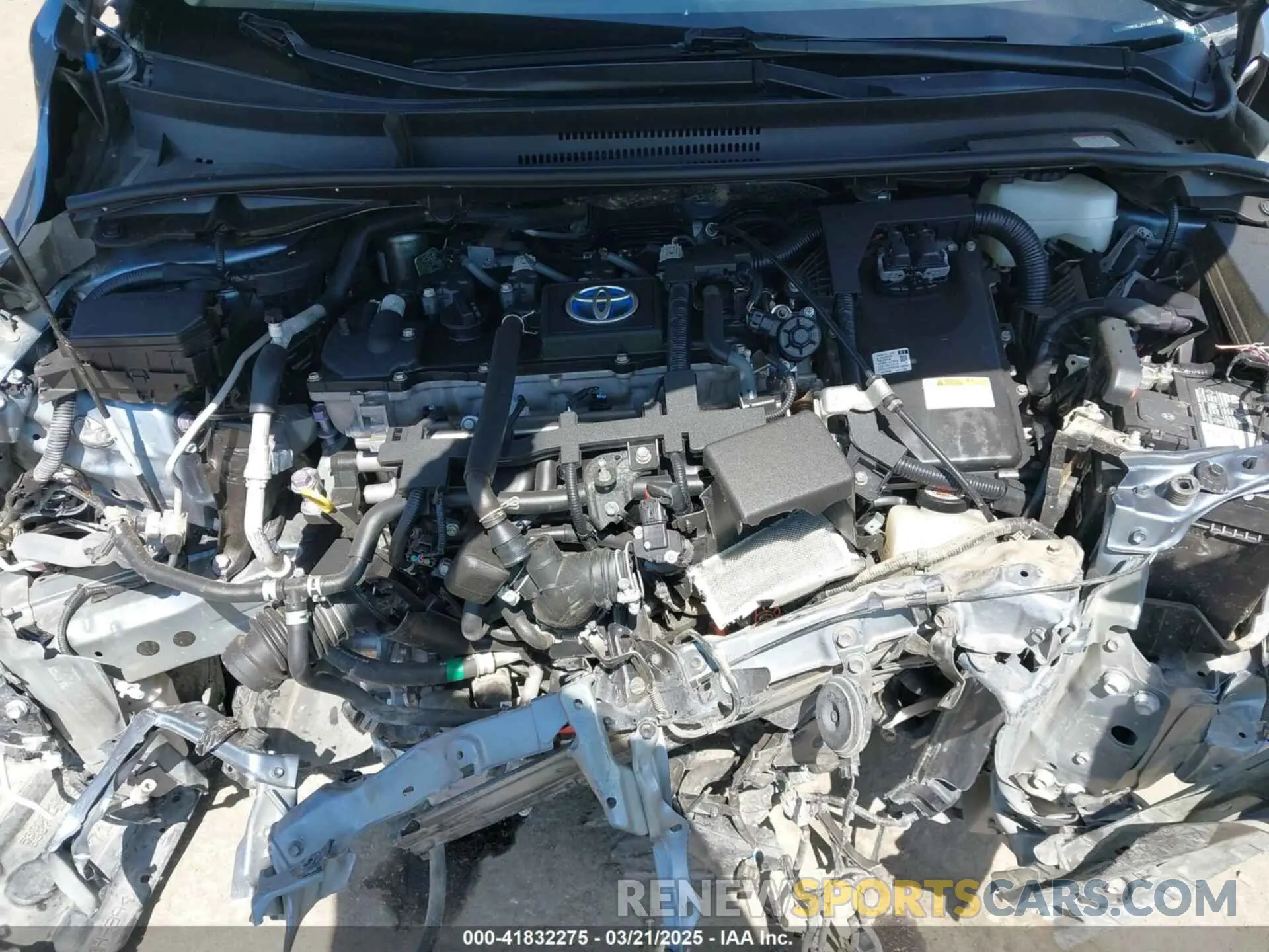 10 Фотография поврежденного автомобиля JTDEBRBE9LJ011672 TOYOTA COROLLA 2020