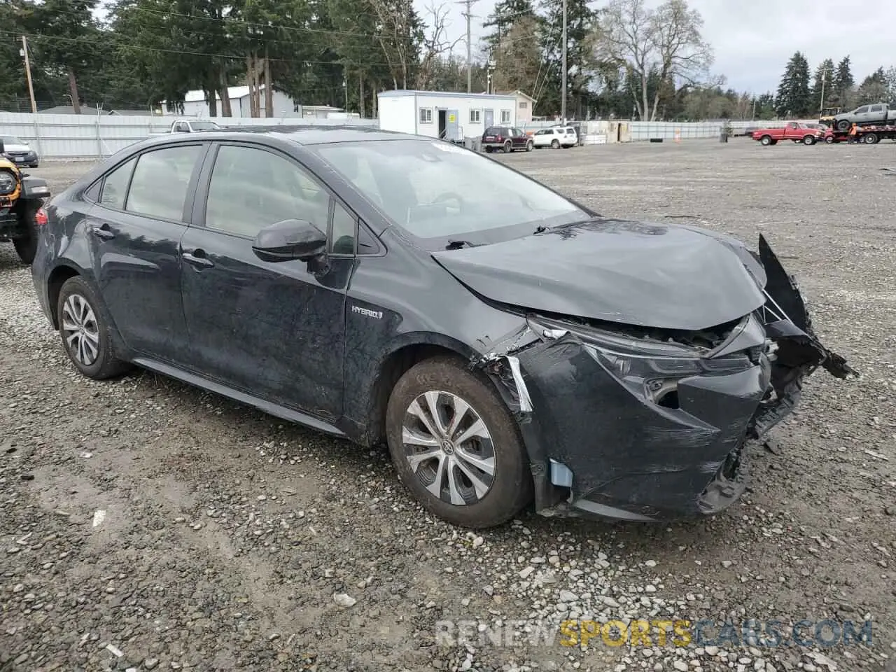 4 Photograph of a damaged car JTDEBRBEXLJ003595 TOYOTA COROLLA 2020