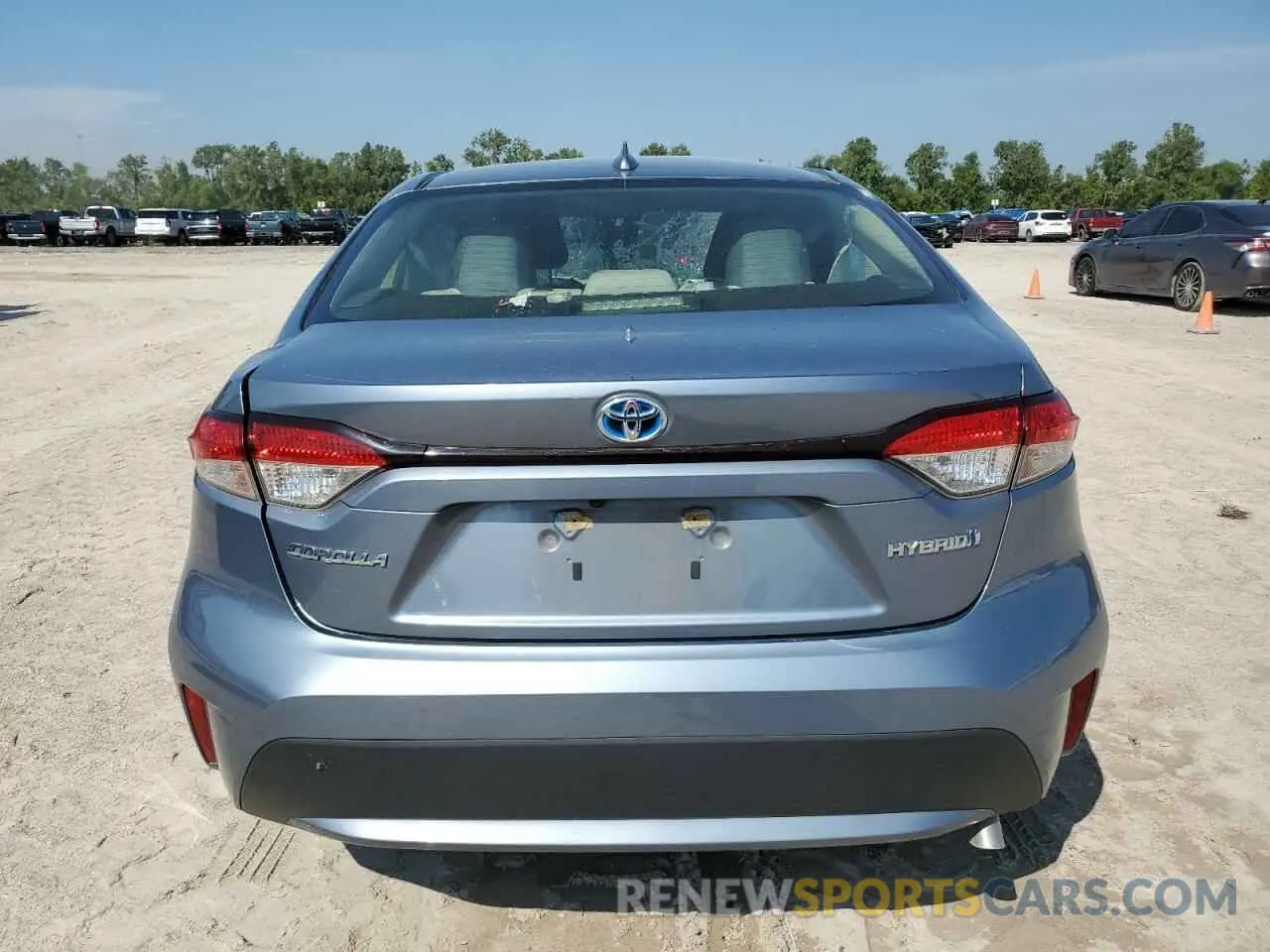 6 Photograph of a damaged car JTDEBRBEXLJ017576 TOYOTA COROLLA 2020