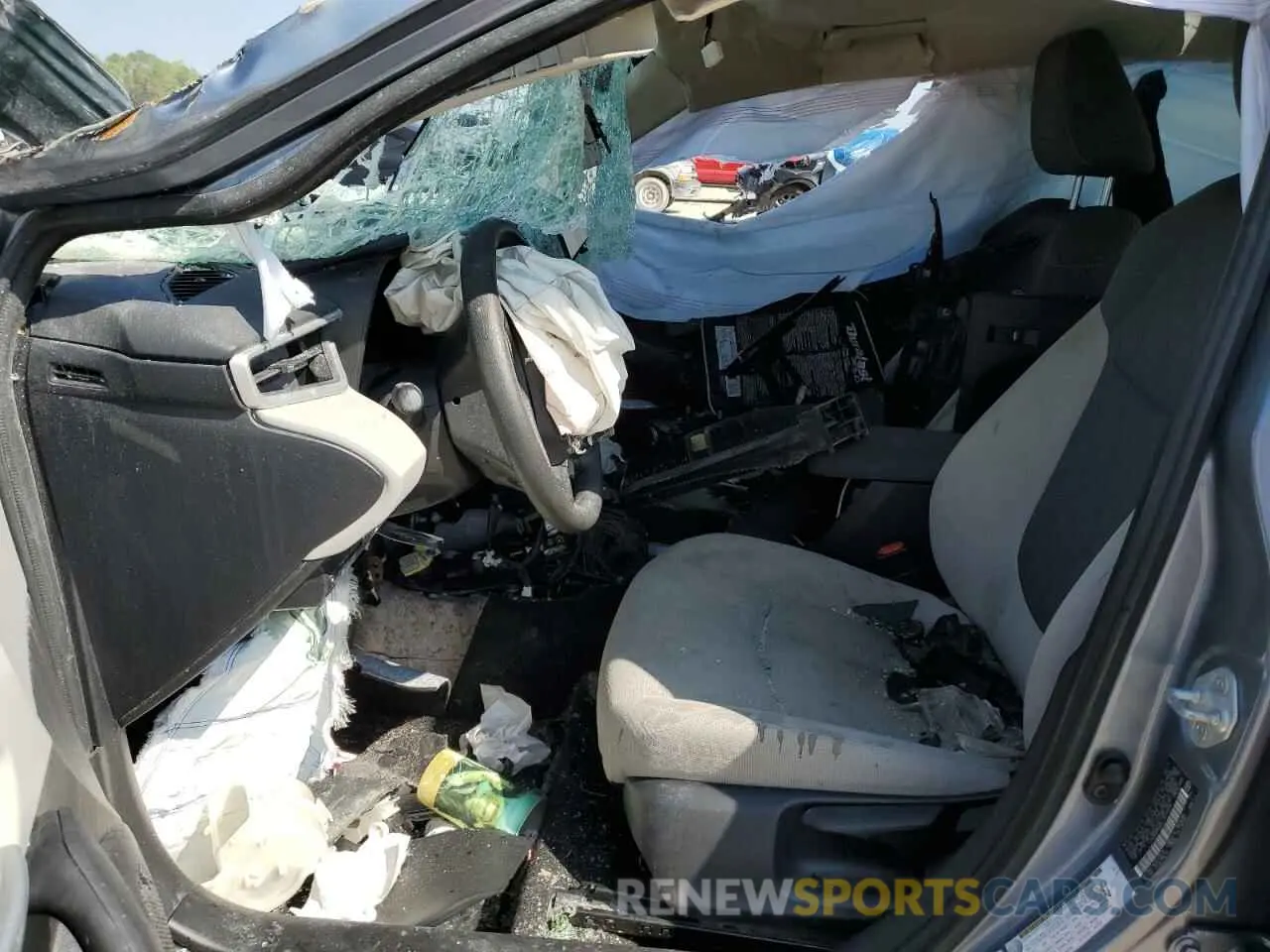 7 Photograph of a damaged car JTDEBRBEXLJ017576 TOYOTA COROLLA 2020