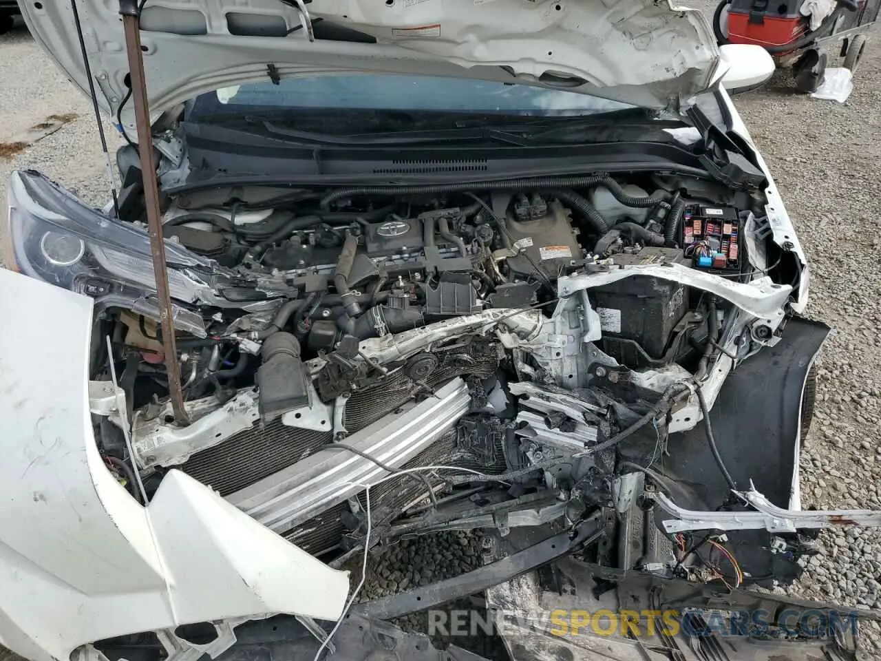 13 Photograph of a damaged car JTDEBRBEXLJ022700 TOYOTA COROLLA 2020