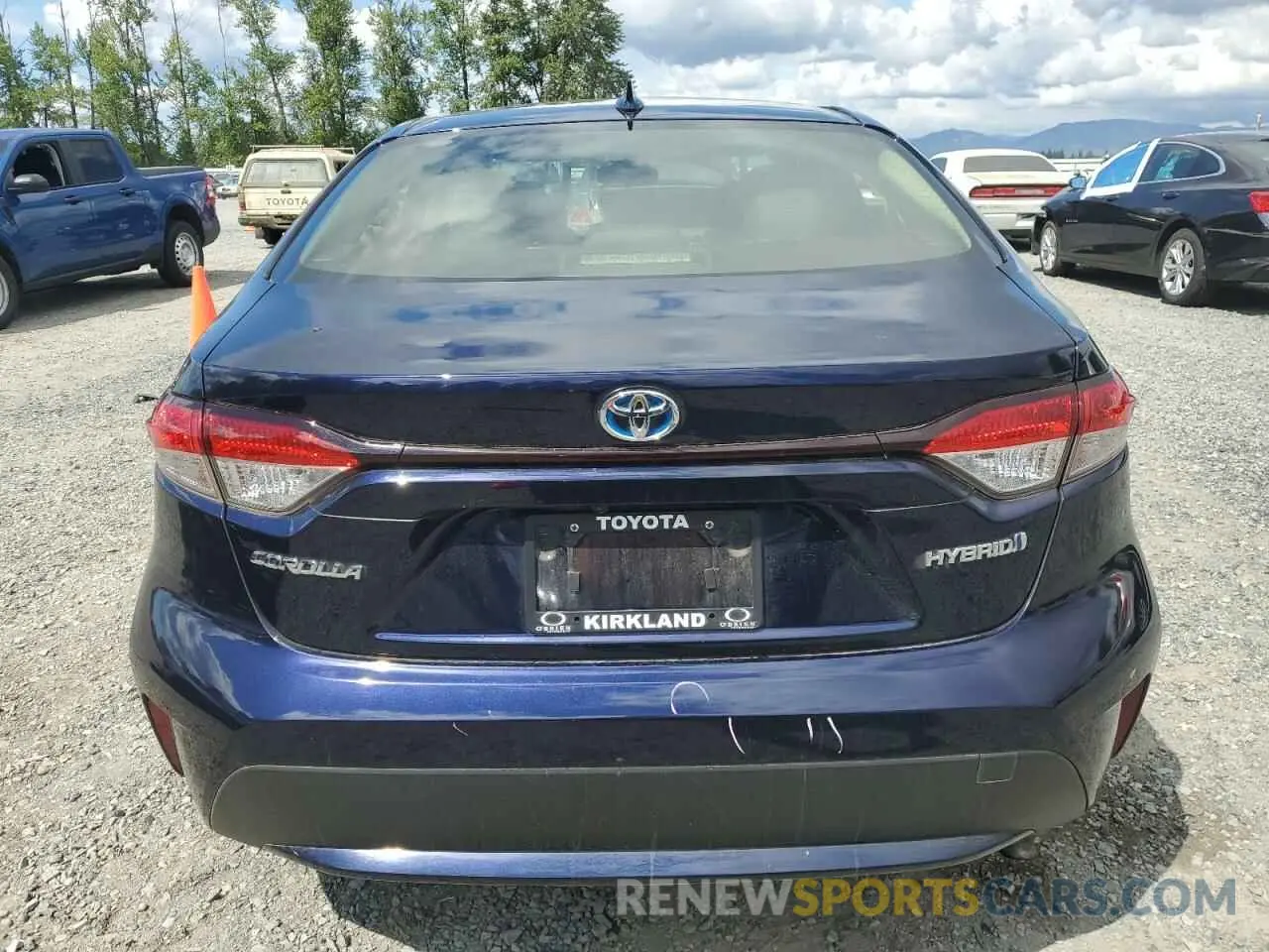 6 Photograph of a damaged car JTDEBRBEXLJ026035 TOYOTA COROLLA 2020