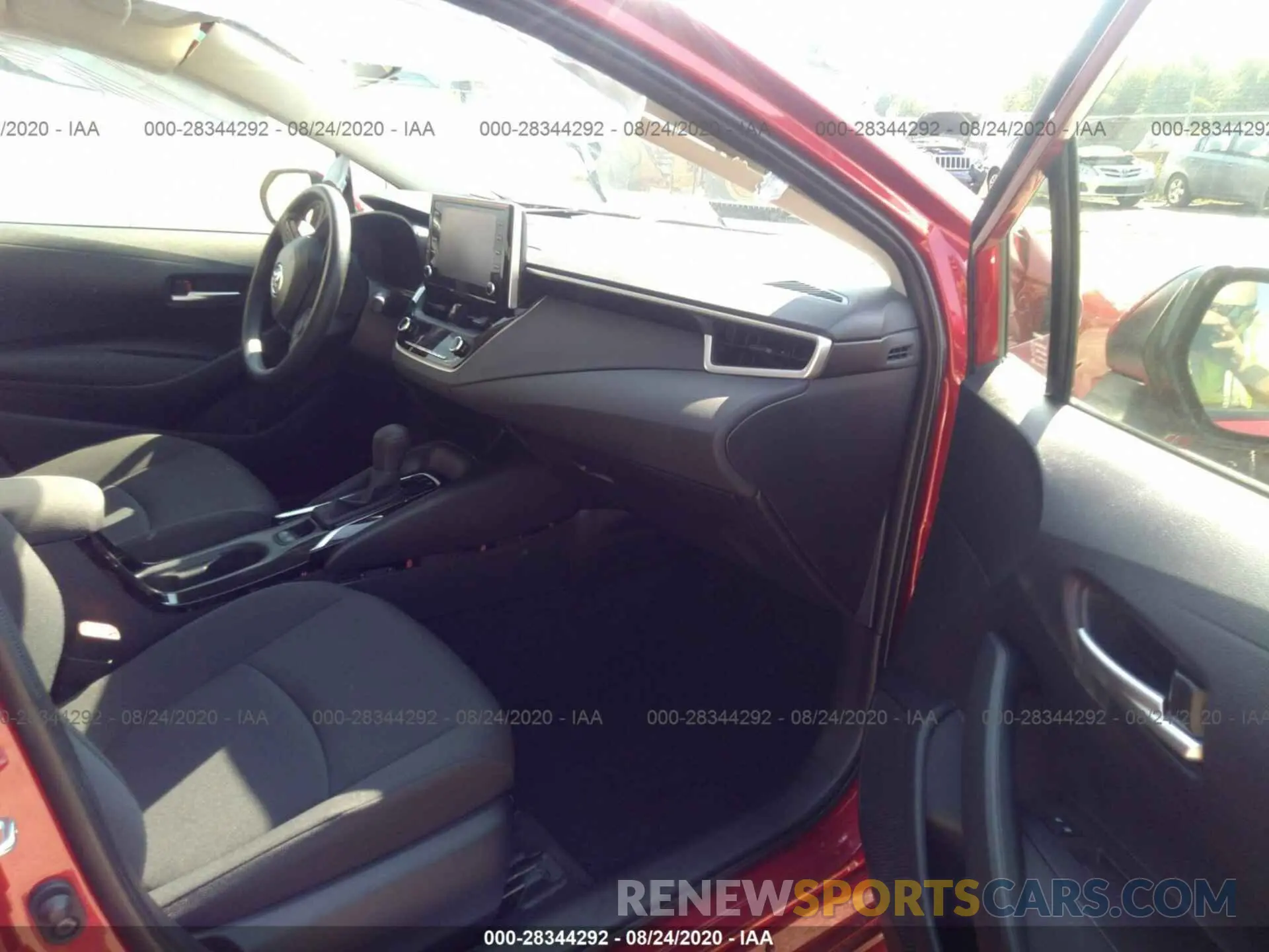 5 Photograph of a damaged car JTDEBRBEXLJ028545 TOYOTA COROLLA 2020