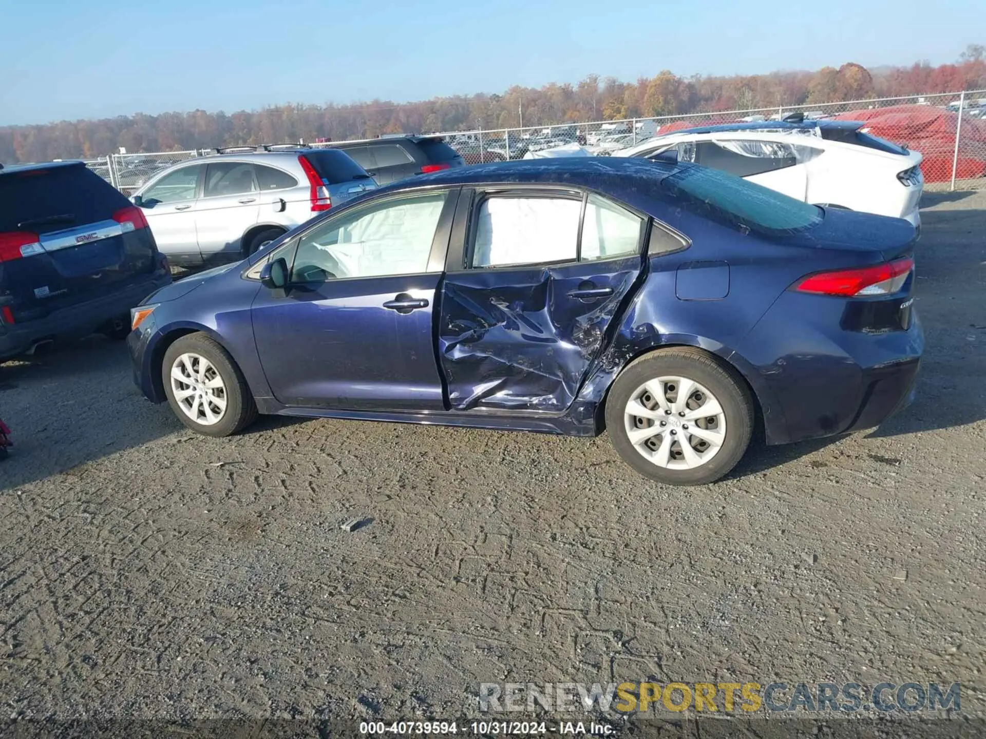14 Photograph of a damaged car JTDEPRAE0LJ011868 TOYOTA COROLLA 2020