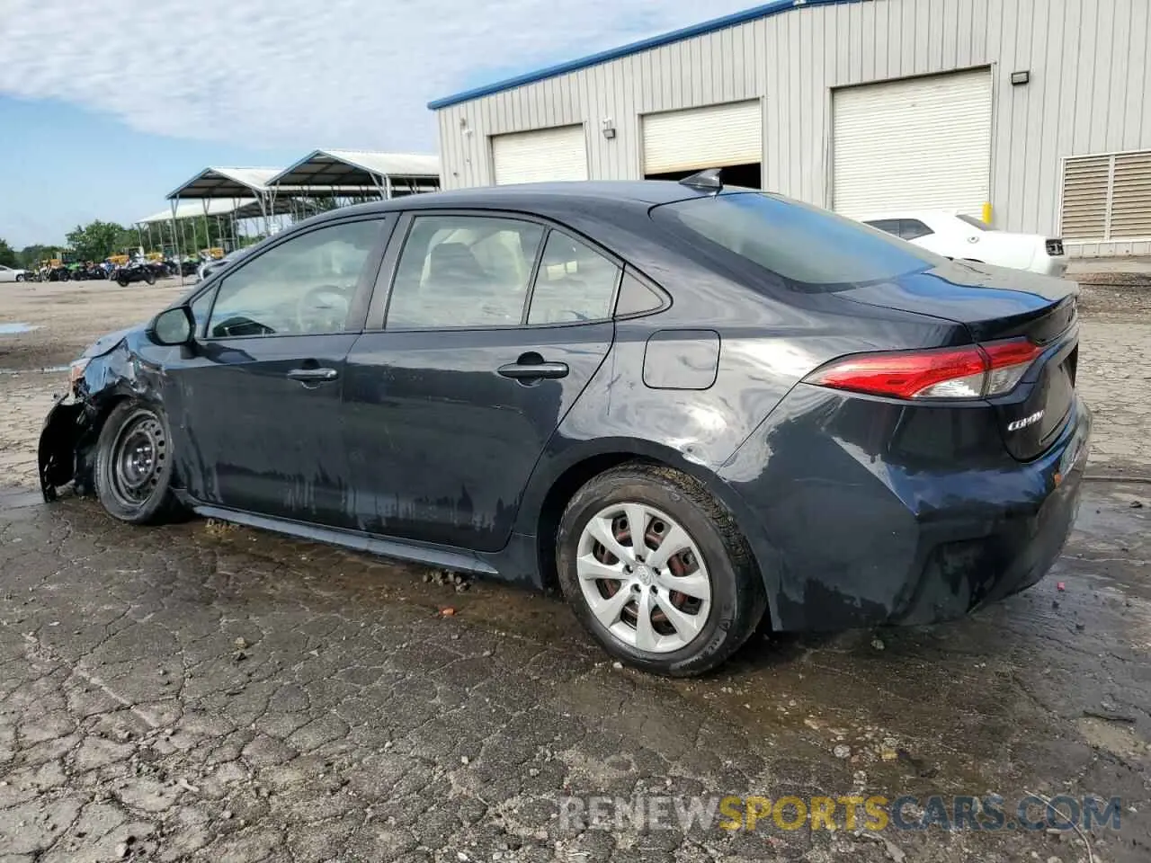 2 Фотография поврежденного автомобиля JTDEPRAE0LJ017458 TOYOTA COROLLA 2020