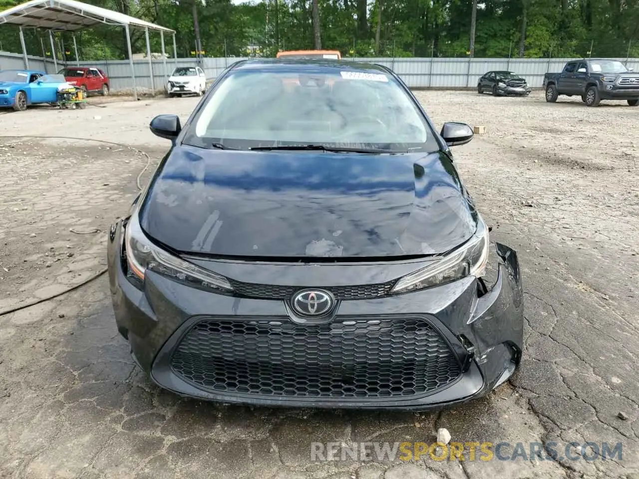 5 Фотография поврежденного автомобиля JTDEPRAE0LJ017458 TOYOTA COROLLA 2020