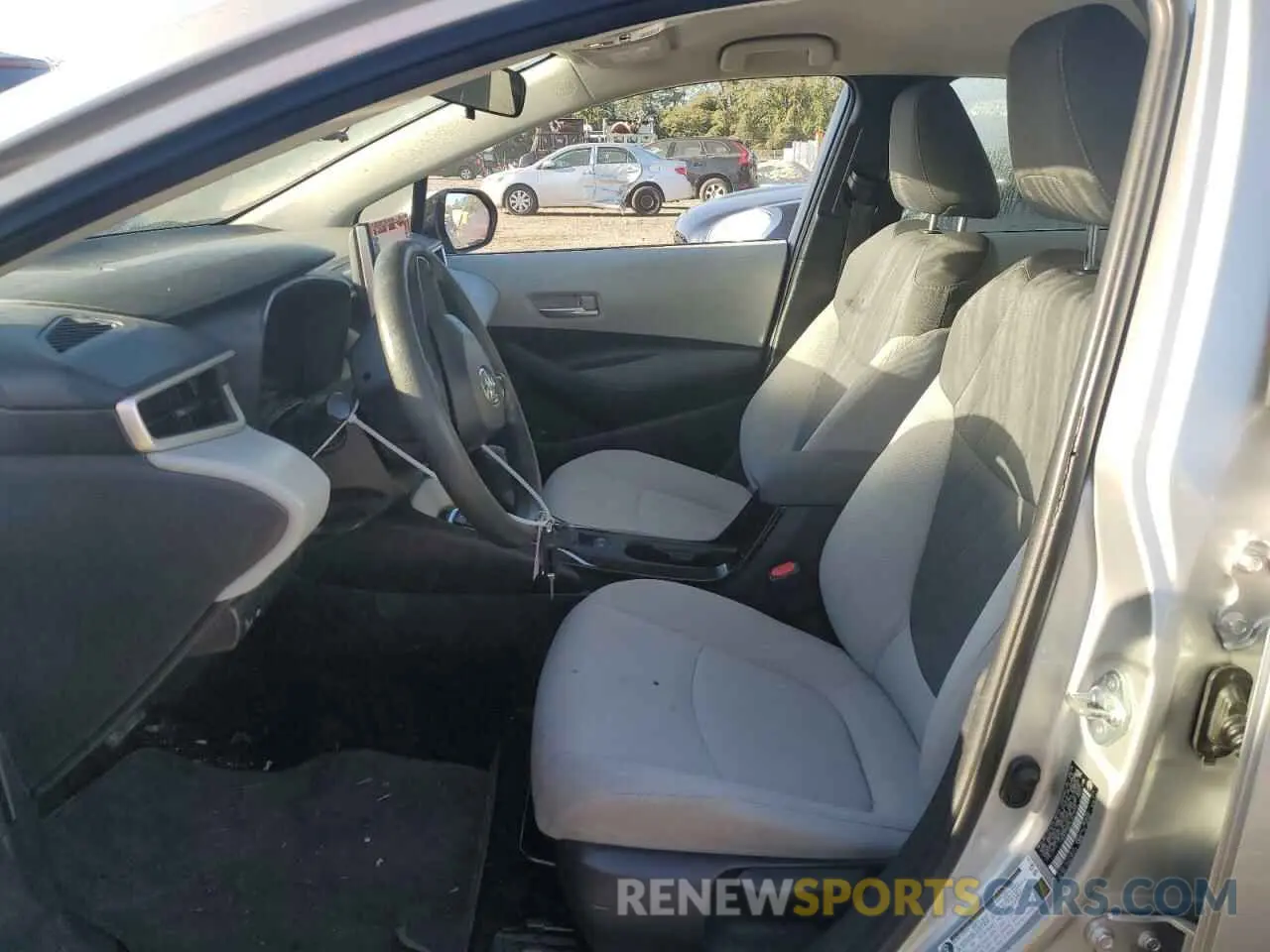 7 Photograph of a damaged car JTDEPRAE0LJ018092 TOYOTA COROLLA 2020