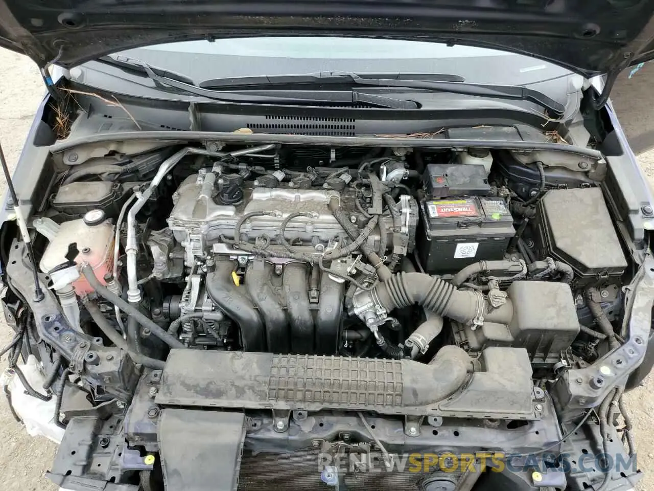 11 Photograph of a damaged car JTDEPRAE0LJ020490 TOYOTA COROLLA 2020