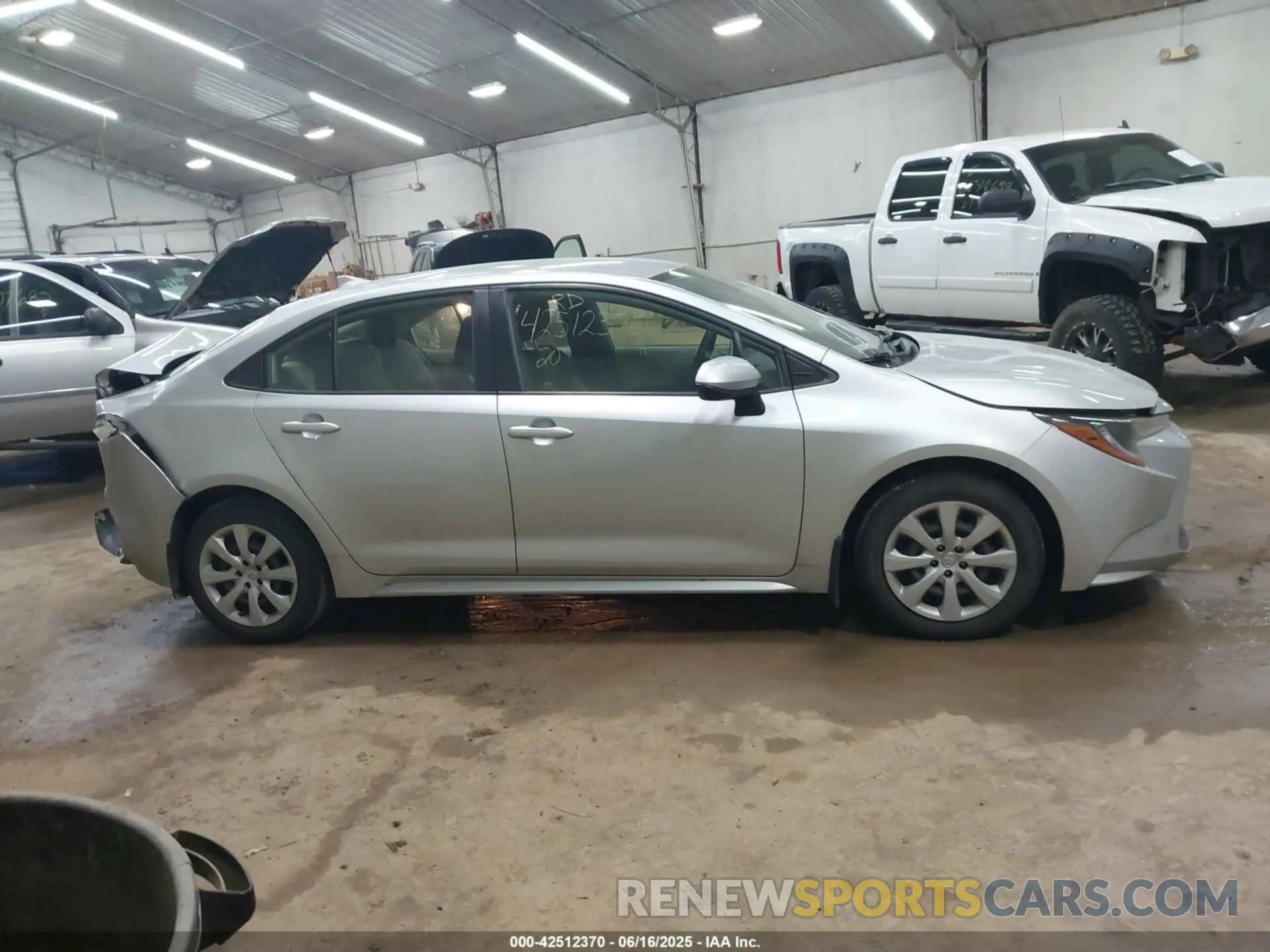 13 Photograph of a damaged car JTDEPRAE0LJ022367 TOYOTA COROLLA 2020