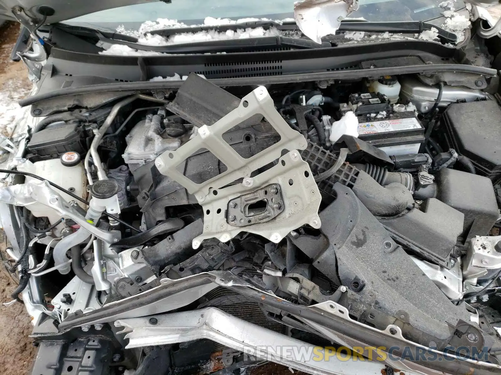 7 Photograph of a damaged car JTDEPRAE0LJ031067 TOYOTA COROLLA 2020