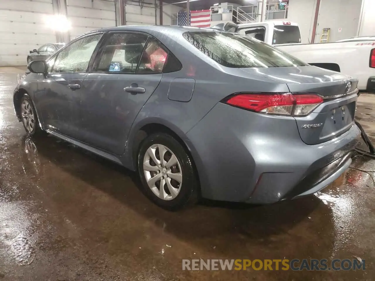 2 Фотография поврежденного автомобиля JTDEPRAE0LJ032266 TOYOTA COROLLA 2020