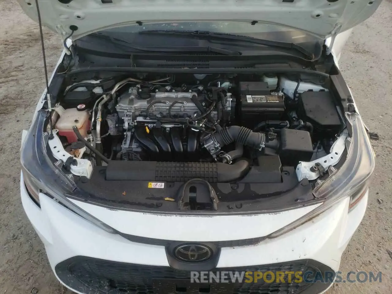 11 Фотография поврежденного автомобиля JTDEPRAE0LJ034907 TOYOTA COROLLA 2020