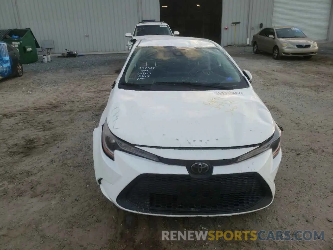 5 Фотография поврежденного автомобиля JTDEPRAE0LJ034907 TOYOTA COROLLA 2020