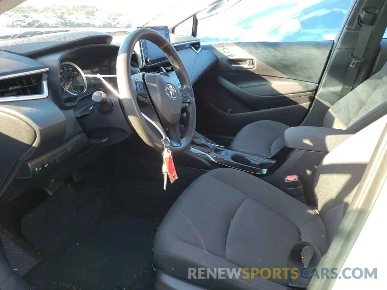 7 Фотография поврежденного автомобиля JTDEPRAE0LJ034907 TOYOTA COROLLA 2020