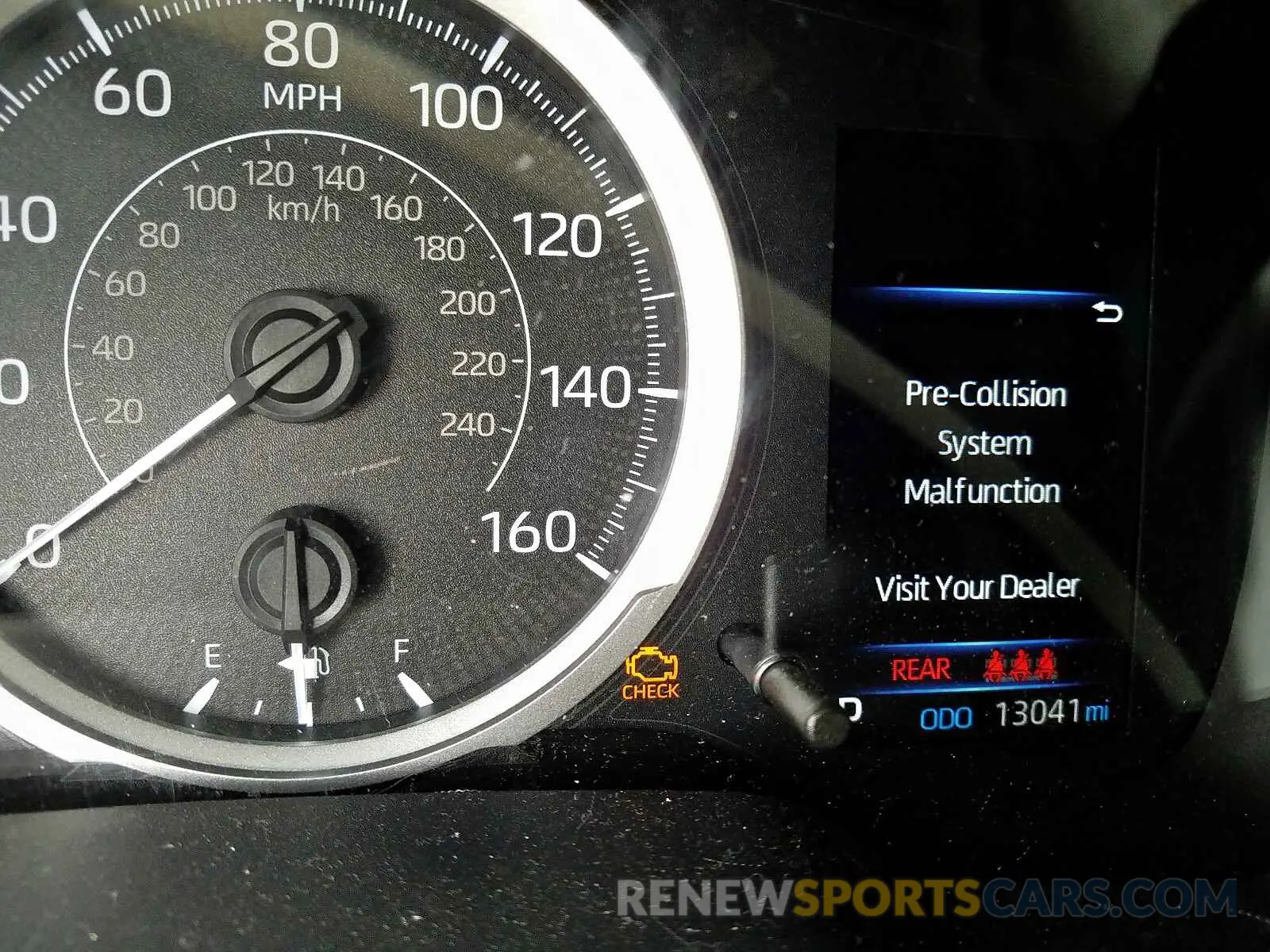 8 Фотография поврежденного автомобиля JTDEPRAE0LJ039587 TOYOTA COROLLA 2020