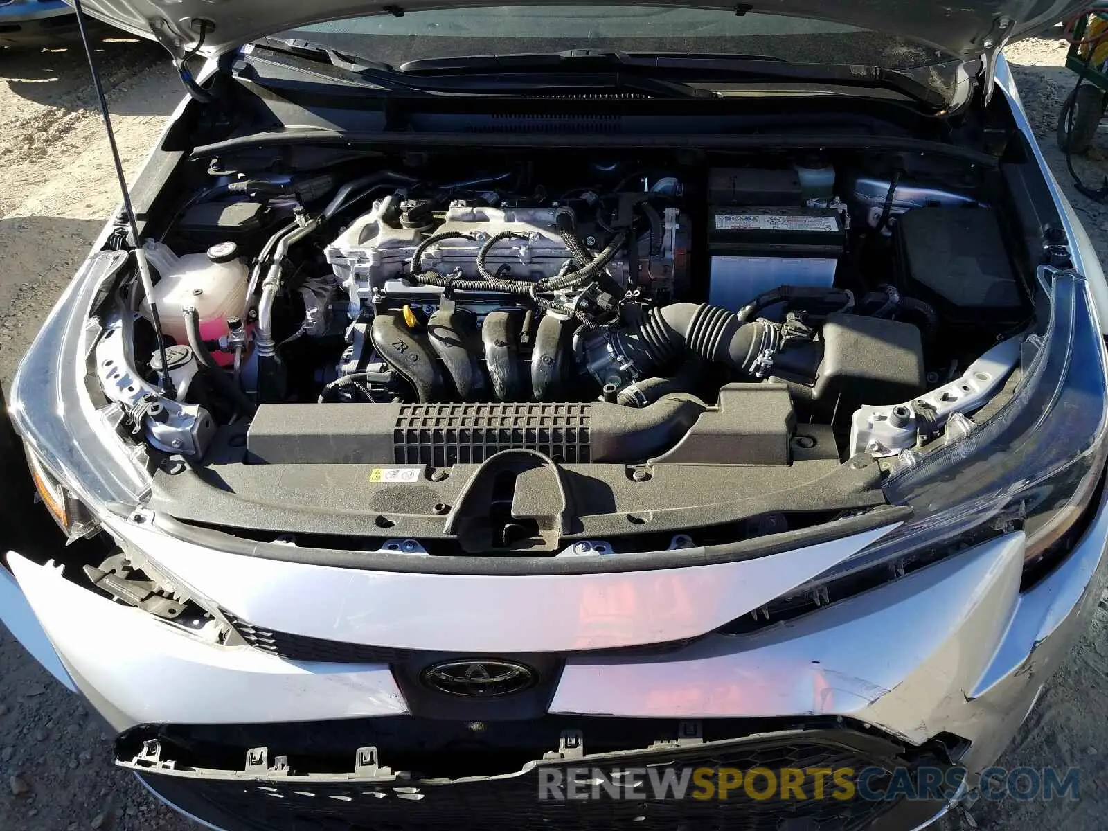 7 Photograph of a damaged car JTDEPRAE0LJ042554 TOYOTA COROLLA 2020