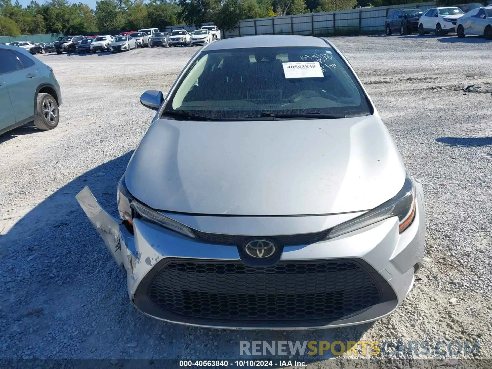 12 Фотография поврежденного автомобиля JTDEPRAE0LJ042912 TOYOTA COROLLA 2020