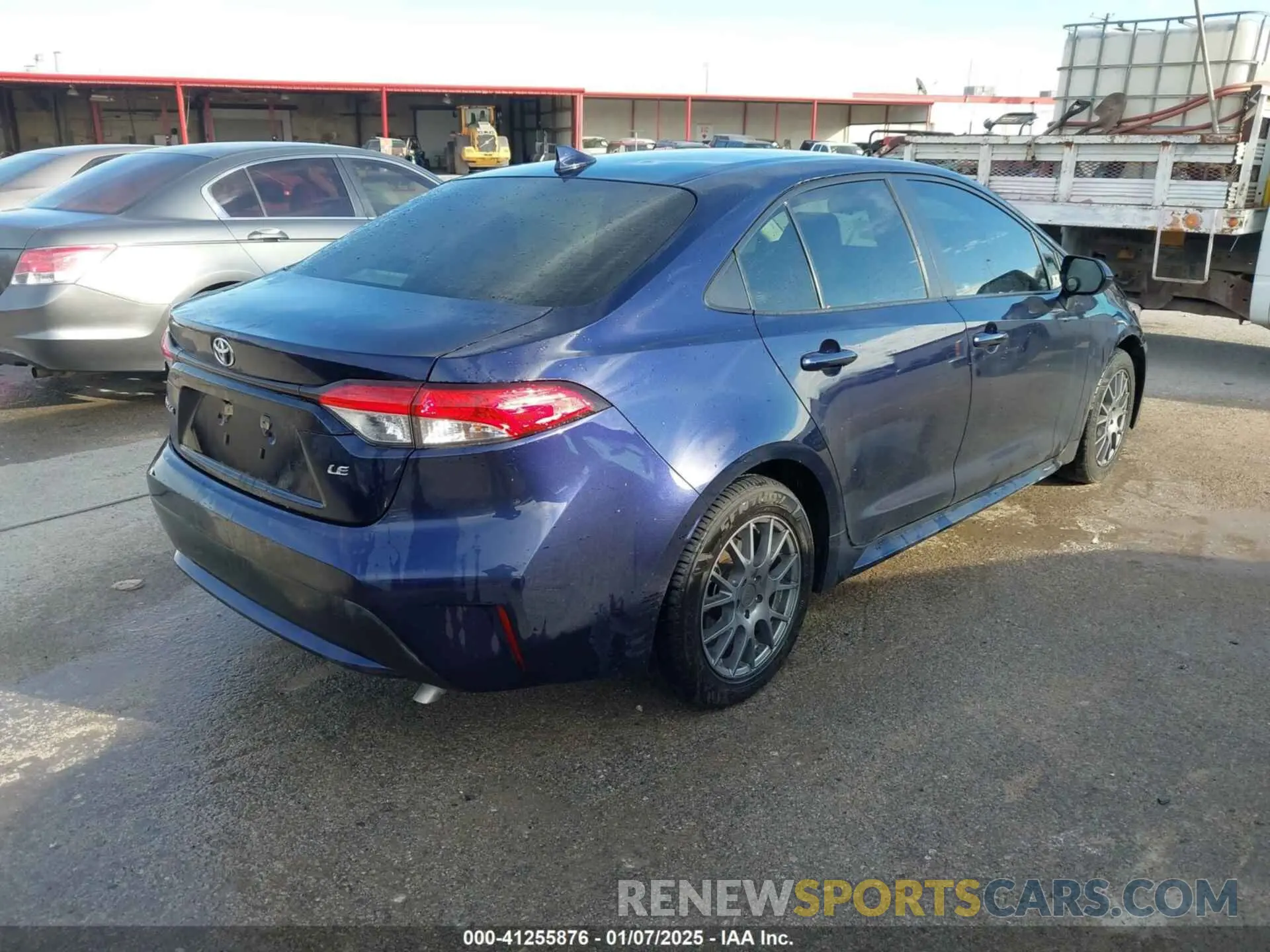 4 Photograph of a damaged car JTDEPRAE0LJ043459 TOYOTA COROLLA 2020