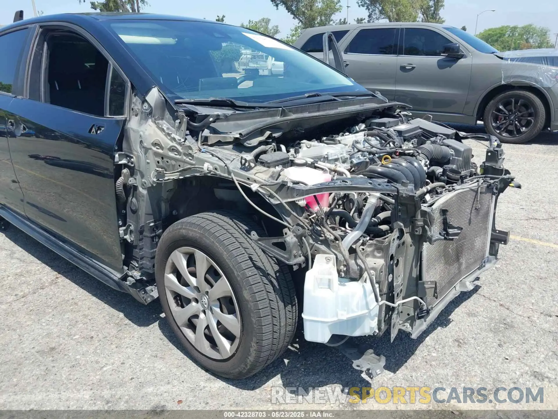 6 Фотография поврежденного автомобиля JTDEPRAE0LJ045664 TOYOTA COROLLA 2020