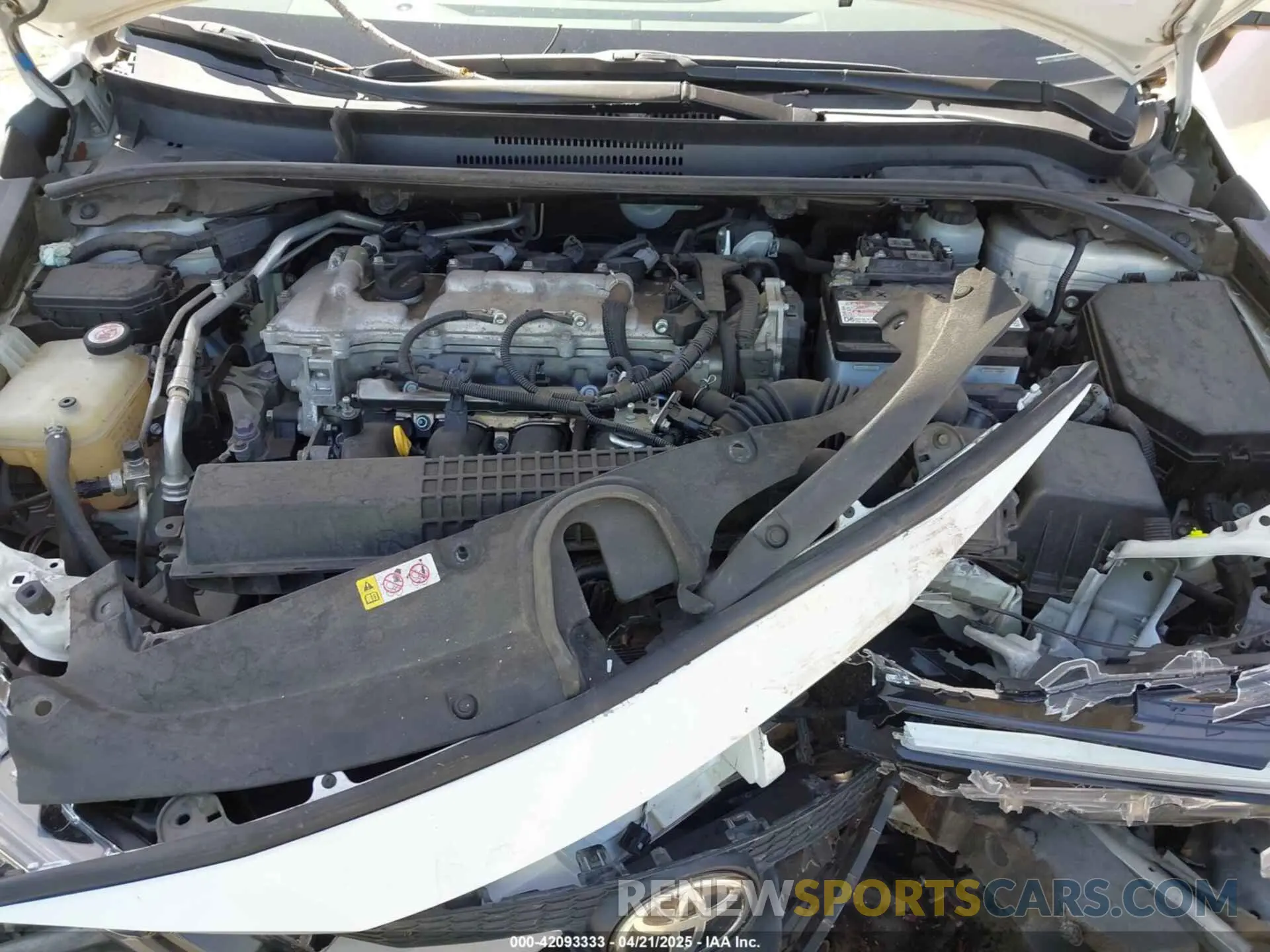 10 Фотография поврежденного автомобиля JTDEPRAE0LJ052873 TOYOTA COROLLA 2020
