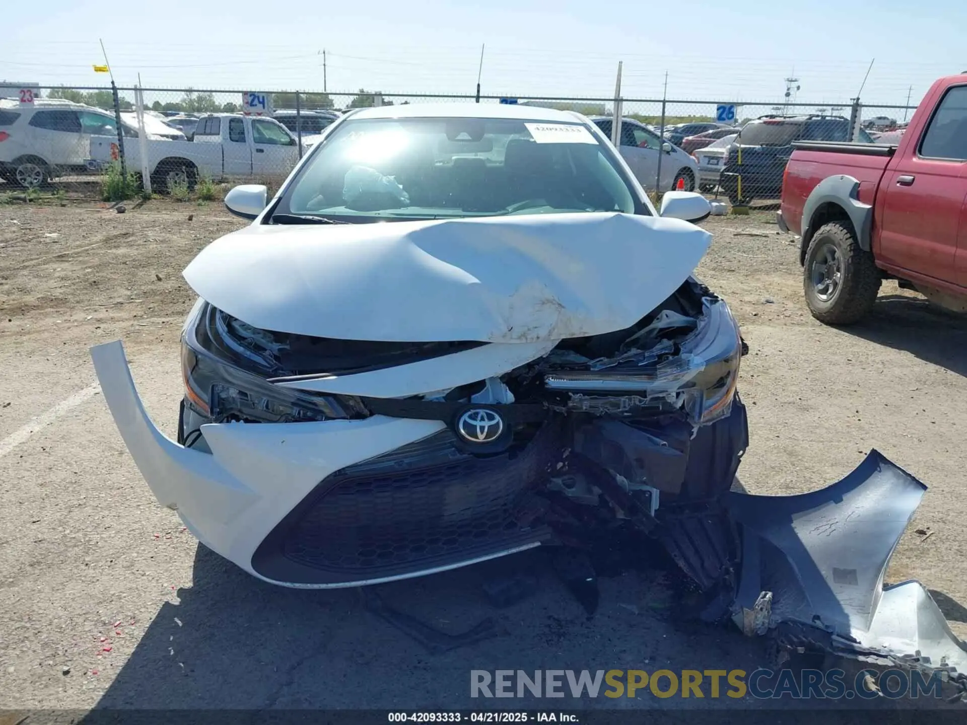 12 Фотография поврежденного автомобиля JTDEPRAE0LJ052873 TOYOTA COROLLA 2020
