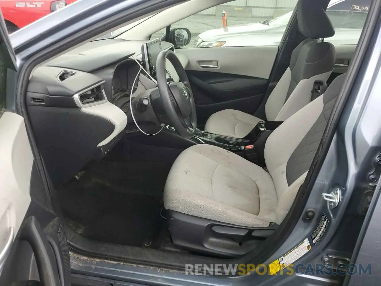 7 Photograph of a damaged car JTDEPRAE0LJ053389 TOYOTA COROLLA 2020