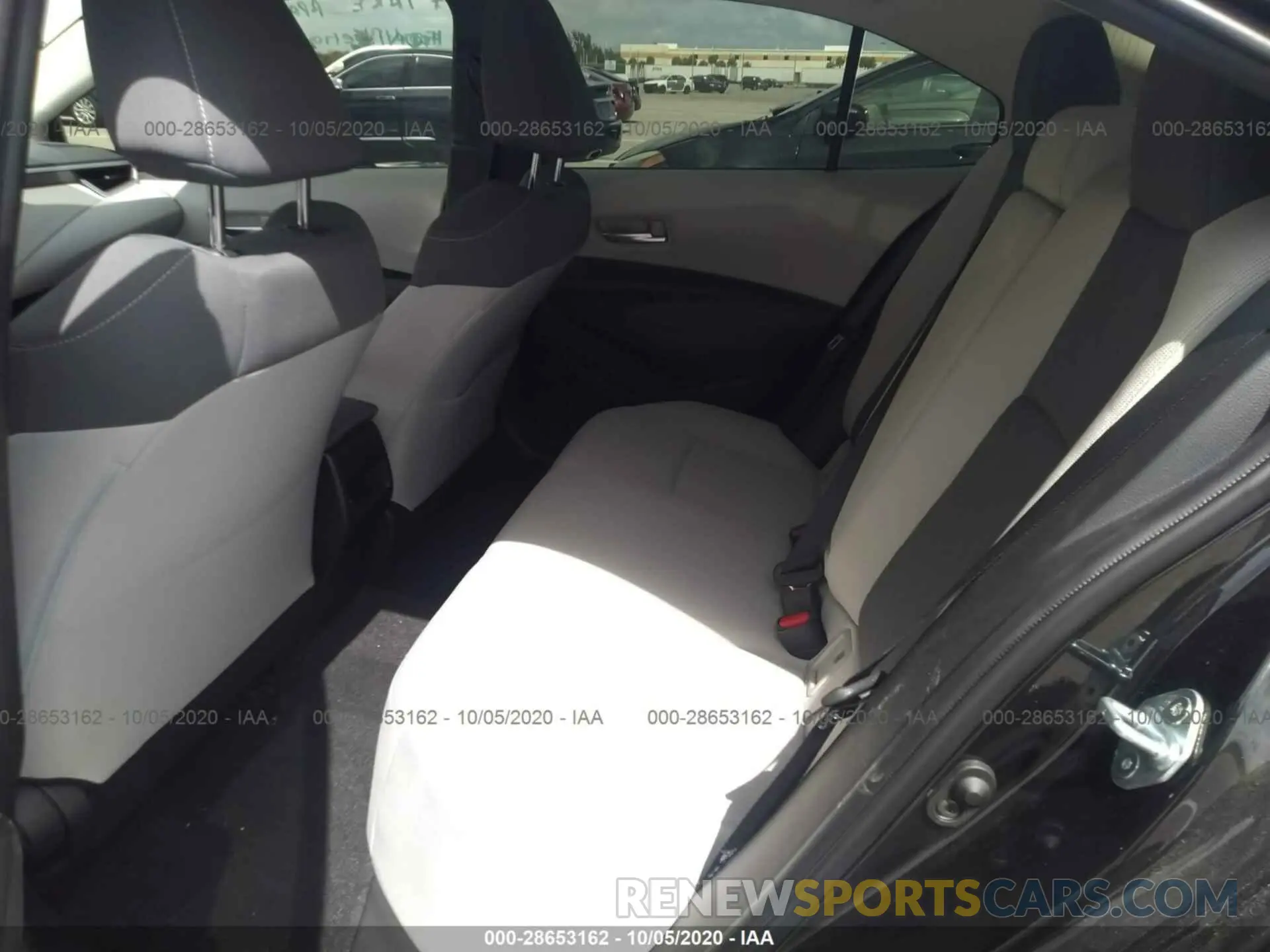 8 Photograph of a damaged car JTDEPRAE0LJ057653 TOYOTA COROLLA 2020