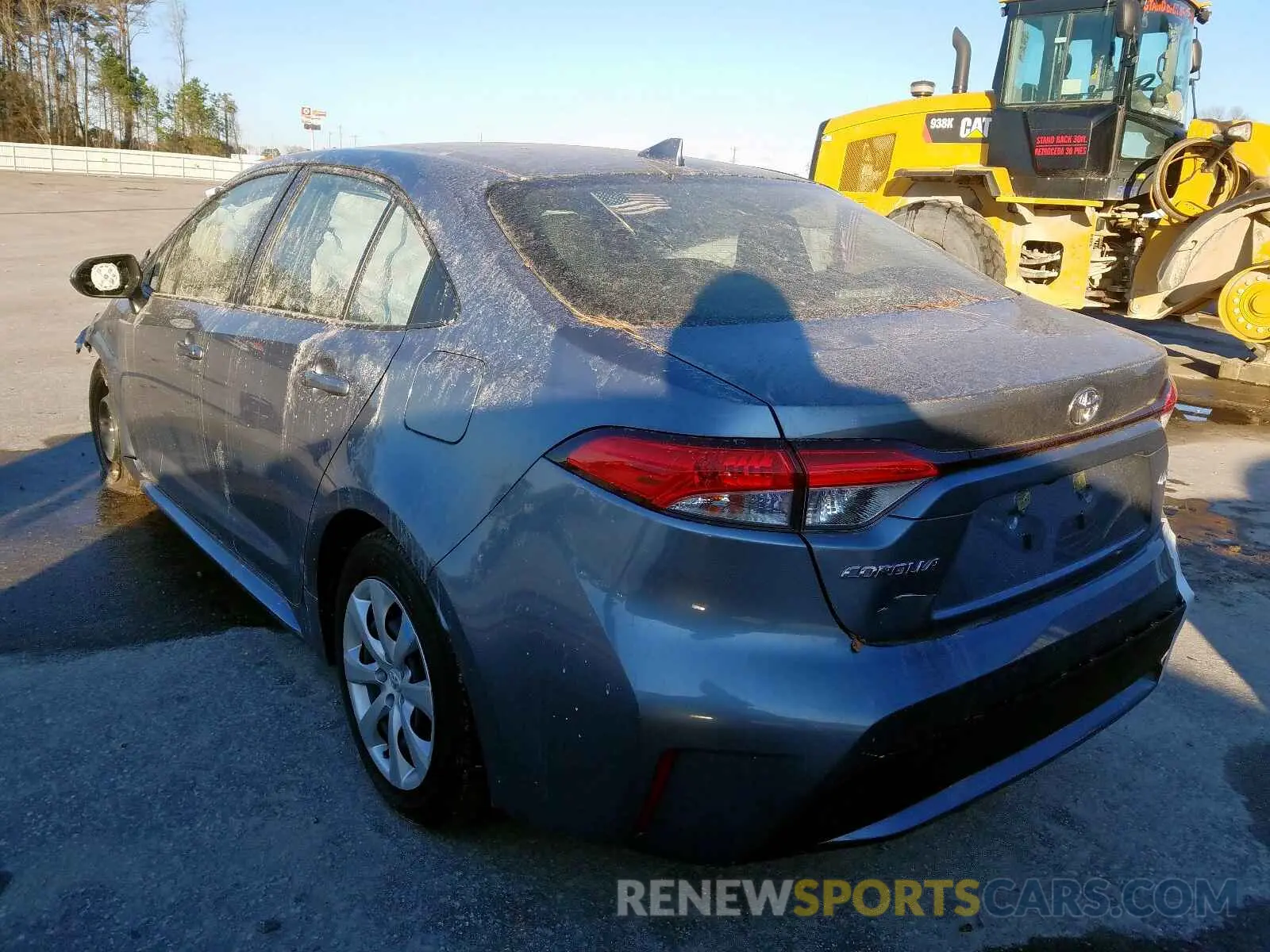 3 Photograph of a damaged car JTDEPRAE0LJ059712 TOYOTA COROLLA 2020