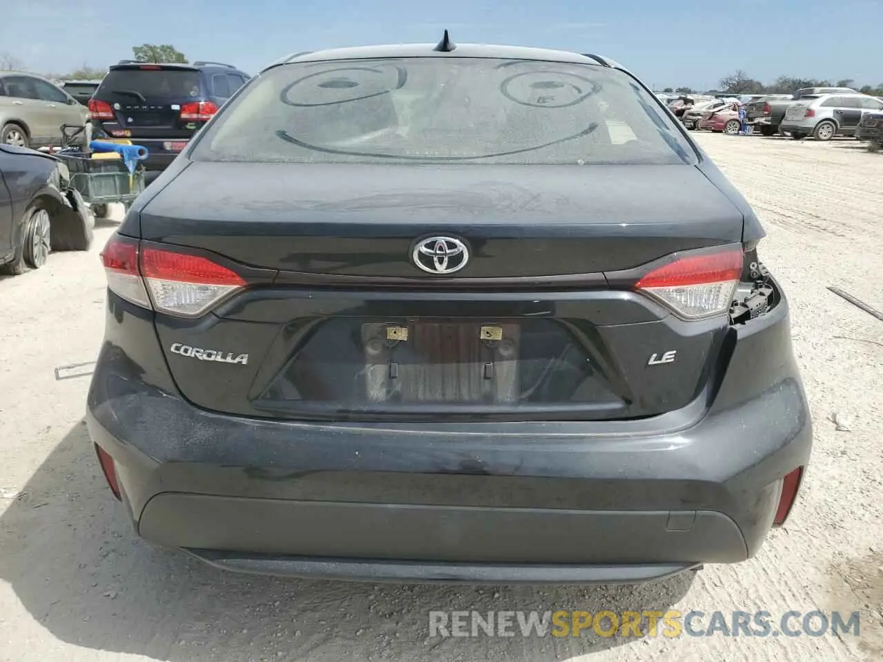 6 Photograph of a damaged car JTDEPRAE0LJ060410 TOYOTA COROLLA 2020