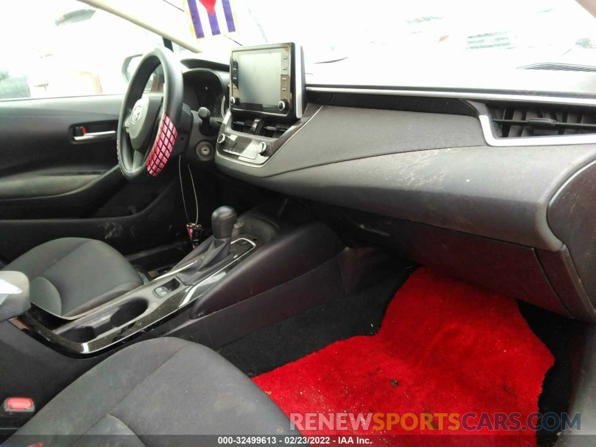 5 Photograph of a damaged car JTDEPRAE0LJ077790 TOYOTA COROLLA 2020