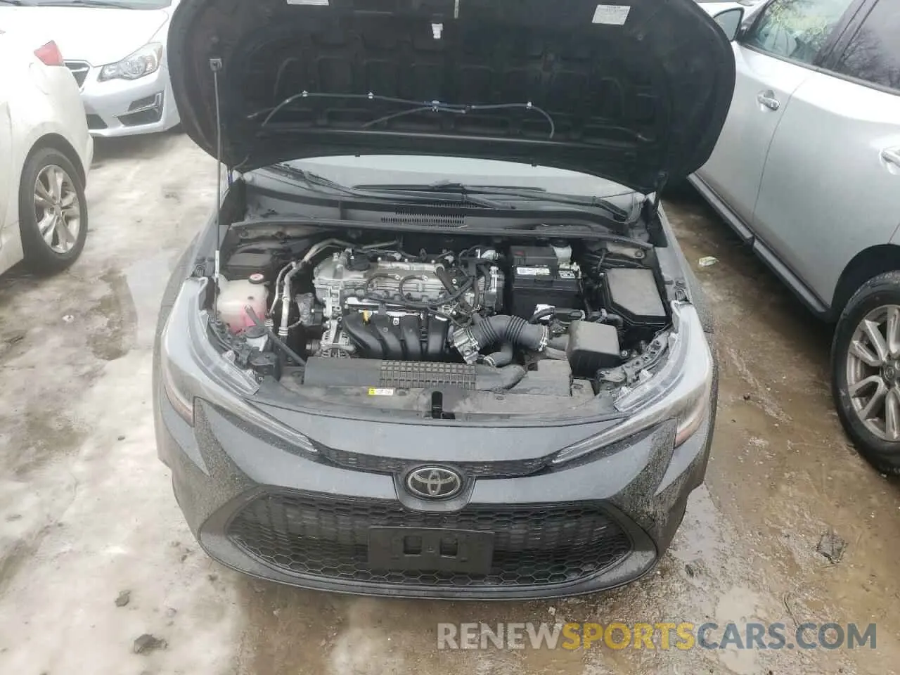 7 Фотография поврежденного автомобиля JTDEPRAE0LJ083847 TOYOTA COROLLA 2020