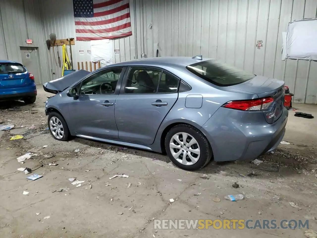 2 Фотография поврежденного автомобиля JTDEPRAE0LJ087252 TOYOTA COROLLA 2020