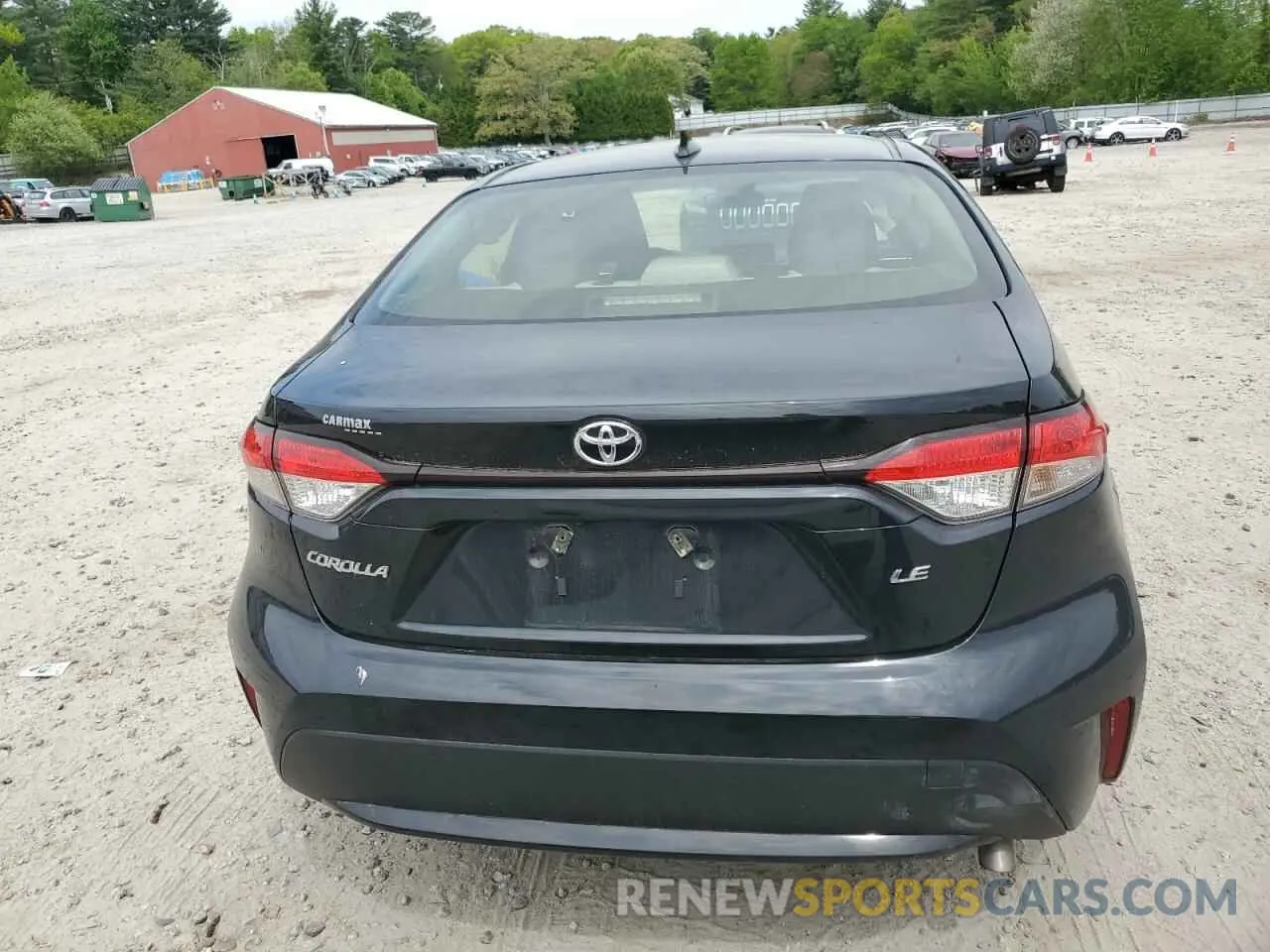 6 Photograph of a damaged car JTDEPRAE0LJ095450 TOYOTA COROLLA 2020