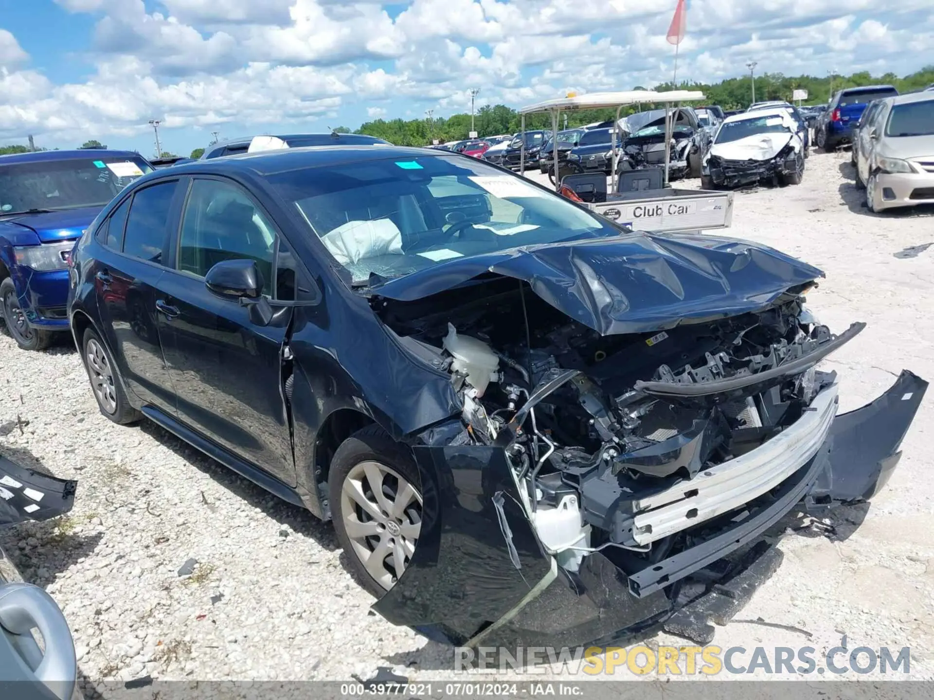 14 Фотография поврежденного автомобиля JTDEPRAE0LJ102770 TOYOTA COROLLA 2020