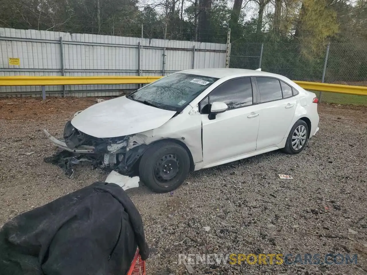 1 Фотография поврежденного автомобиля JTDEPRAE0LJ103062 TOYOTA COROLLA 2020