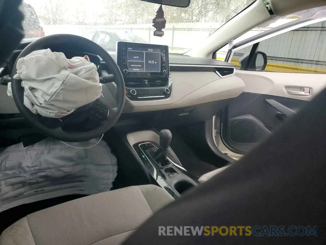 8 Фотография поврежденного автомобиля JTDEPRAE0LJ103062 TOYOTA COROLLA 2020