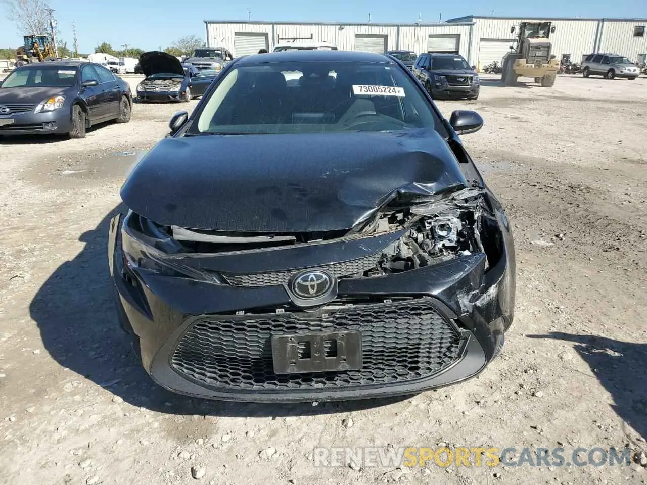 5 Photograph of a damaged car JTDEPRAE0LJ104938 TOYOTA COROLLA 2020