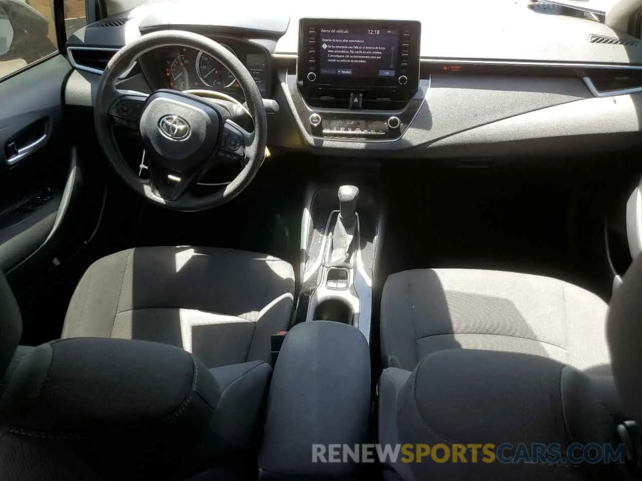 8 Фотография поврежденного автомобиля JTDEPRAE0LJ106642 TOYOTA COROLLA 2020