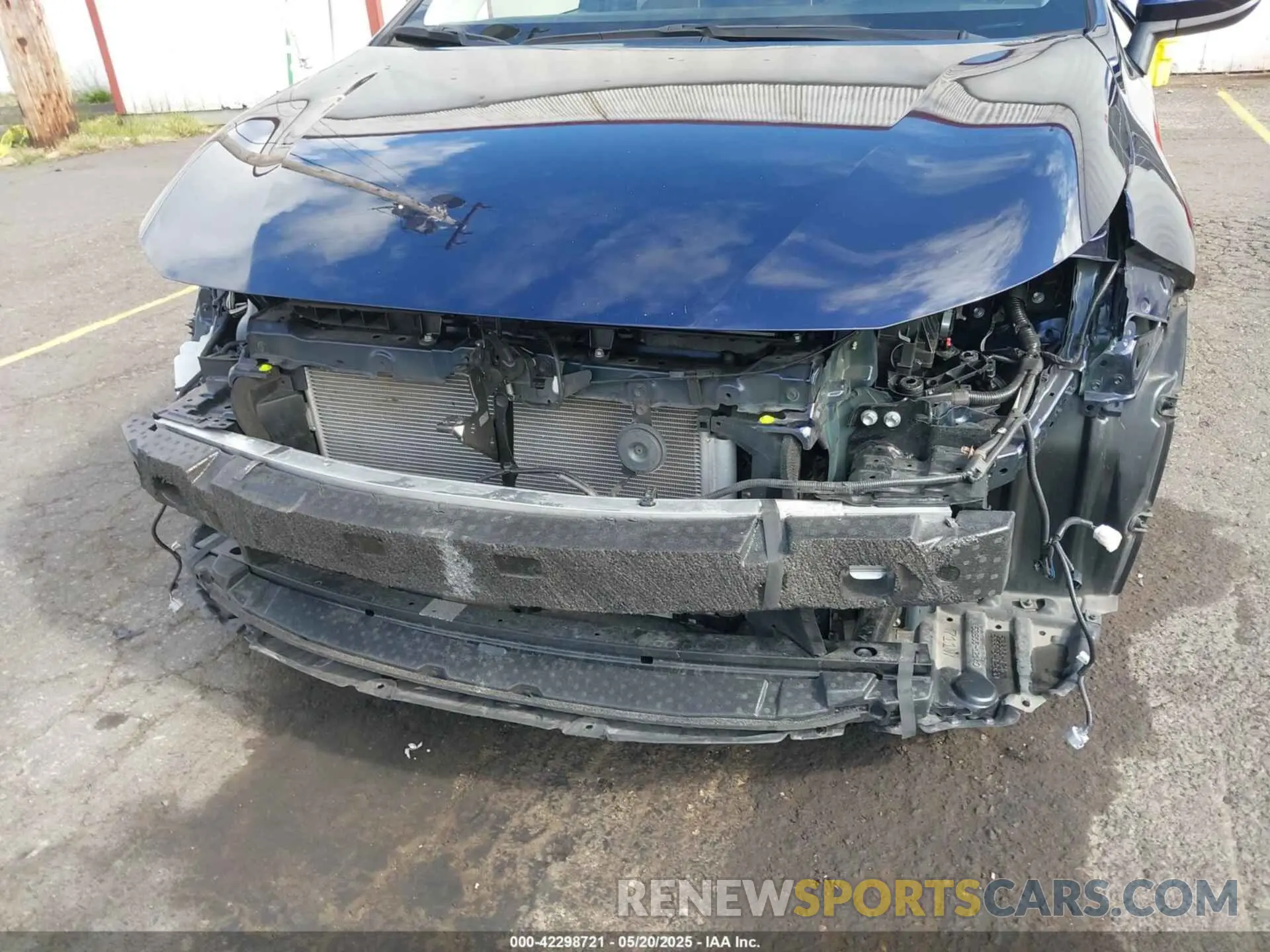 6 Photograph of a damaged car JTDEPRAE0LJ109816 TOYOTA COROLLA 2020