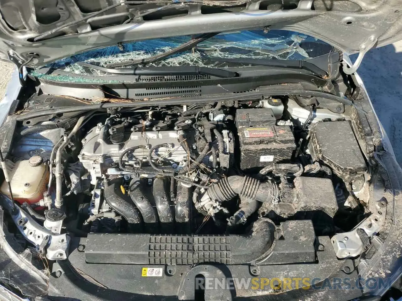 11 Фотография поврежденного автомобиля JTDEPRAE0LJ116734 TOYOTA COROLLA 2020