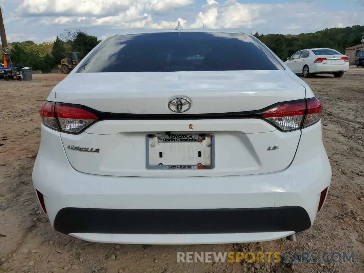 6 Photograph of a damaged car JTDEPRAE1LJ004184 TOYOTA COROLLA 2020