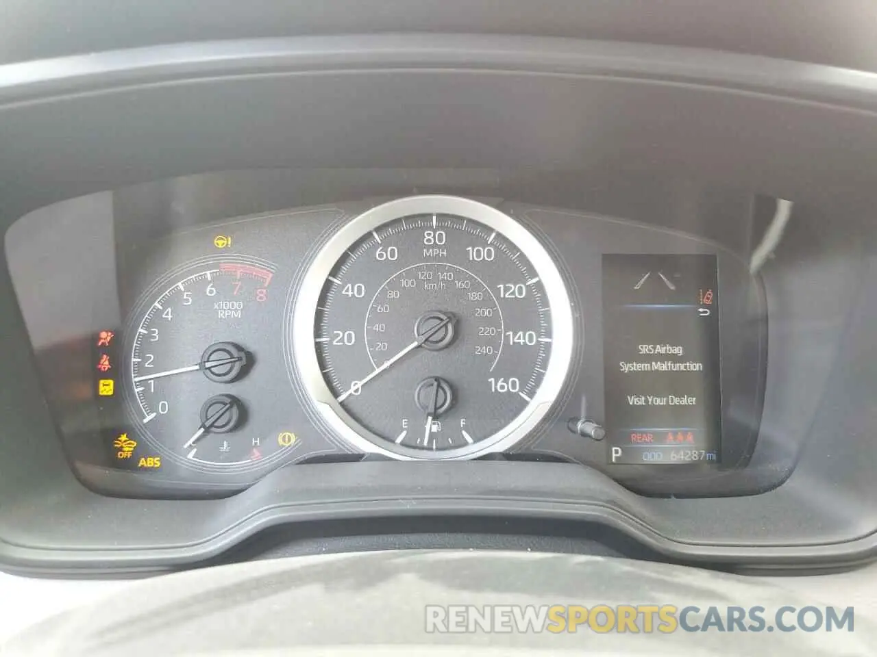 9 Фотография поврежденного автомобиля JTDEPRAE1LJ004962 TOYOTA COROLLA 2020