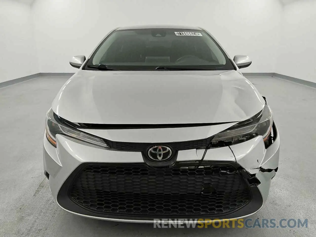 5 Фотография поврежденного автомобиля JTDEPRAE1LJ015511 TOYOTA COROLLA 2020