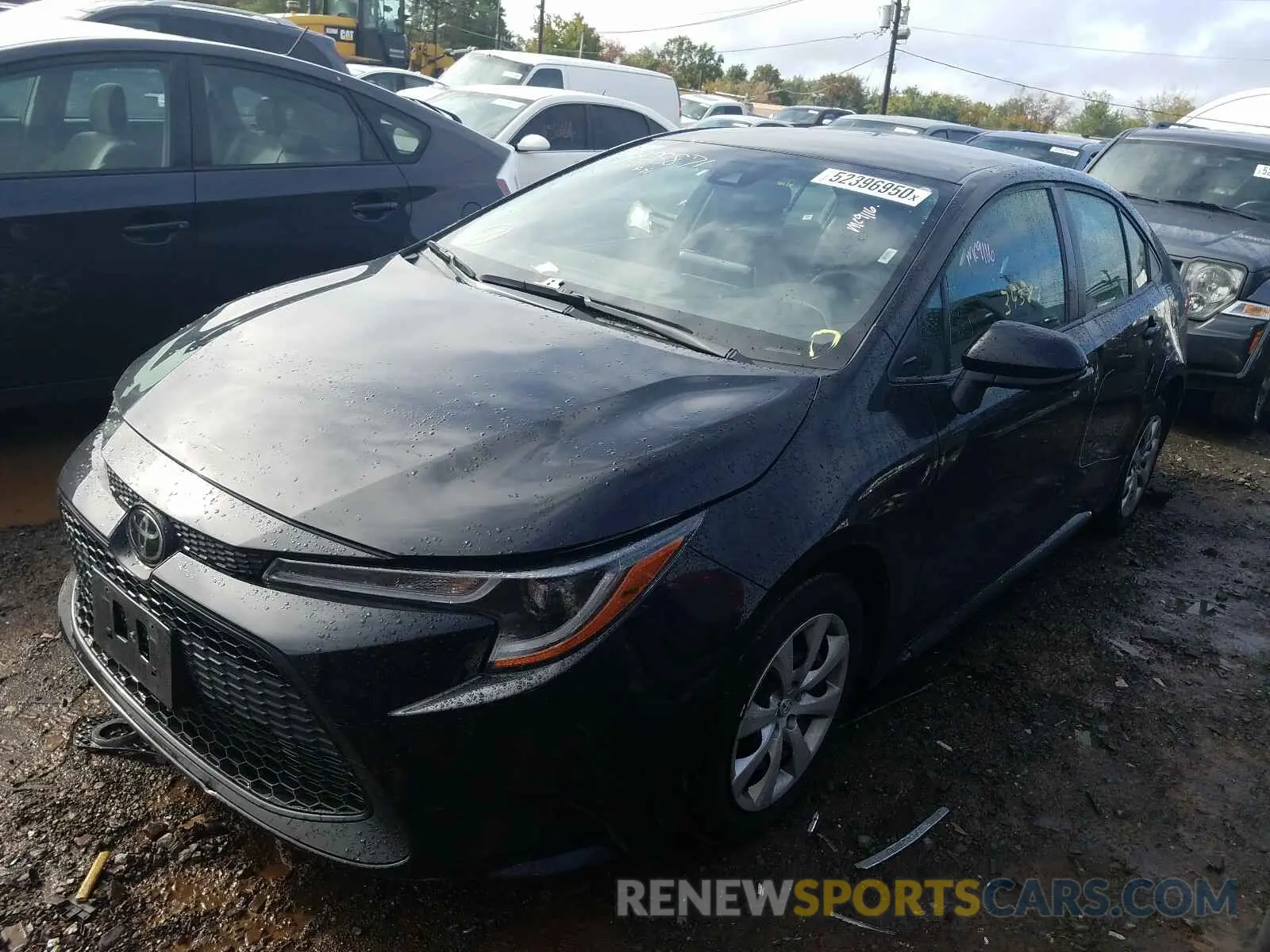 2 Photograph of a damaged car JTDEPRAE1LJ022281 TOYOTA COROLLA 2020